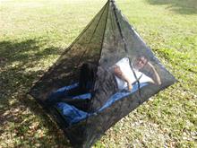 Net Tent | Insect Netting | Noseeum Ultra-Fine Mesh |1-Point |54" wide x 81" long x 48" high | Skeeta "Bivy"